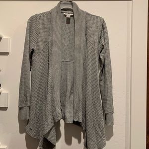 Grey cardigan